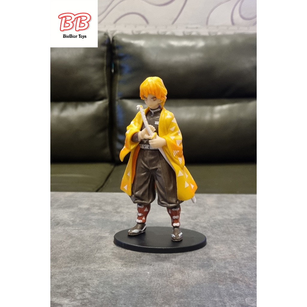 Statue Figure anime Demon Slayer, Zenitsu Agatsuma, 18 cm.