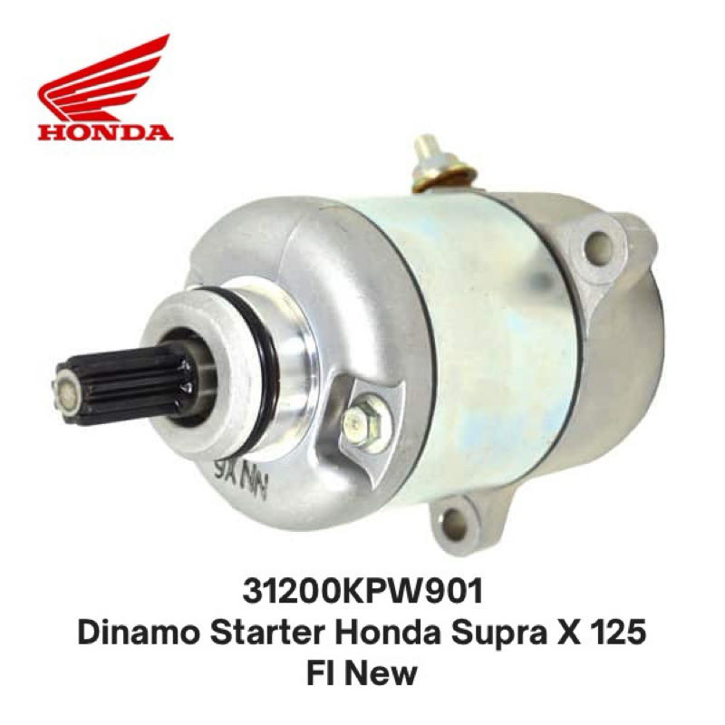 31200KPW901 Dinamo Starter Honda Supra X 125 FI New
