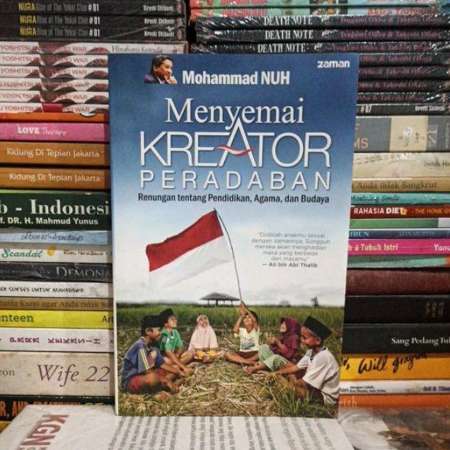 Buku Original Menyemai KREATOR PERADABAN Mohammad NUH Bekas