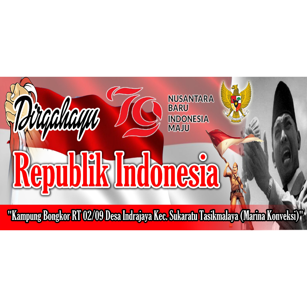 CETAK BANNER custom 2 X 1 TERMURAH