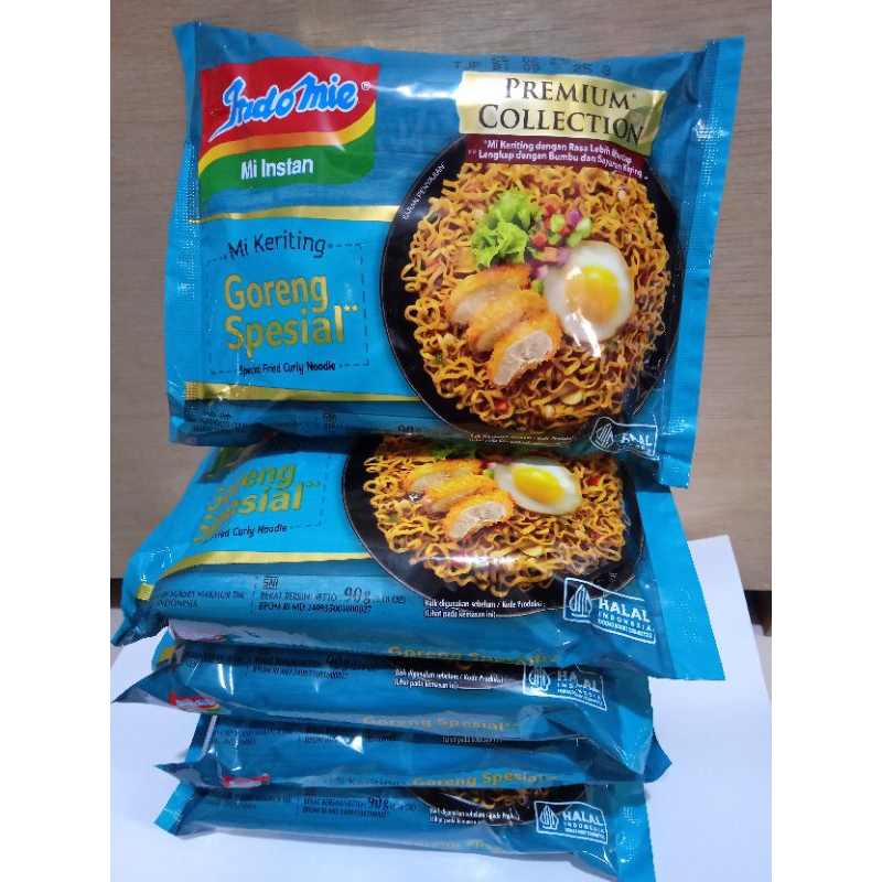 

INDOMIE GORENG MI KERITING GORENG SPESIAL 5 BKS