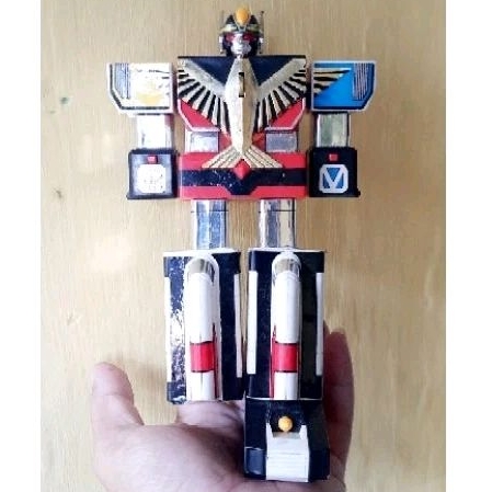 Action Figure Megazord Power Ranger Chojin Sentai Jetman DX Chogokin Sky Combination Jet Icarus seco