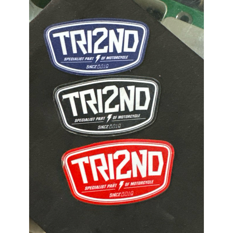 

sticker Tri2nd original stiker toko TRI2ND