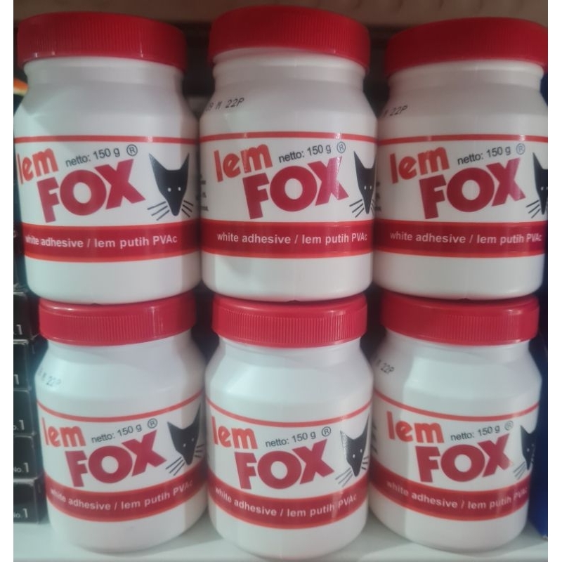 

LEM FOX BOTOL / Fox Putih Botol 150gr