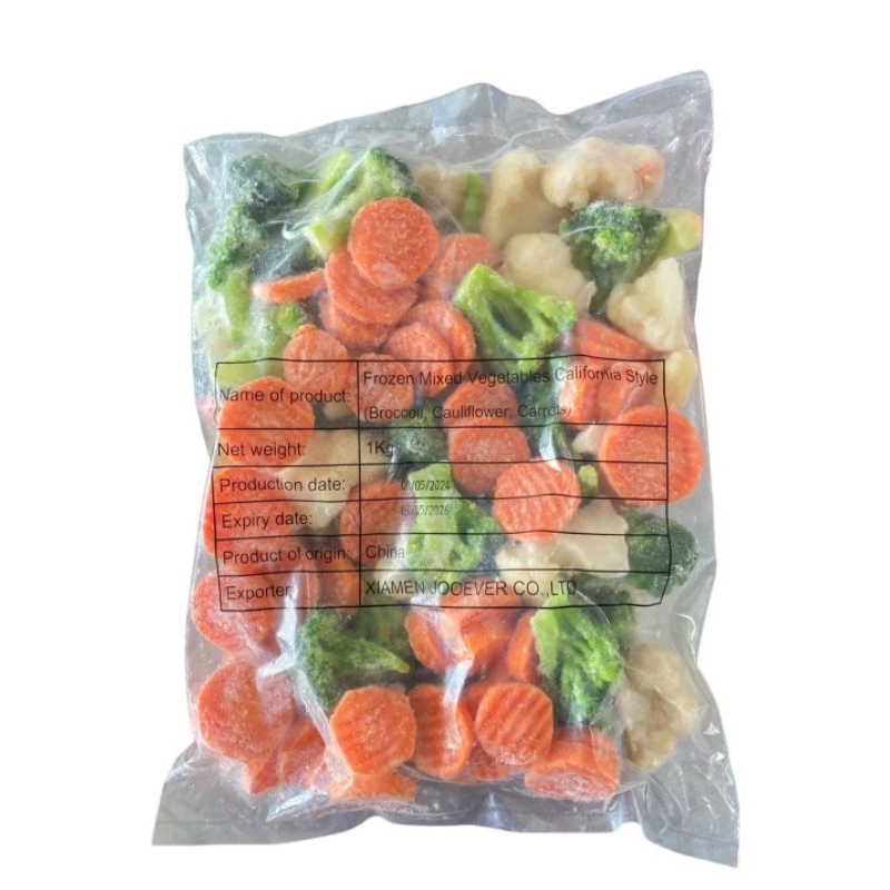 

MIX VEGETEBLES CALIFORNIA STYLE 1KG