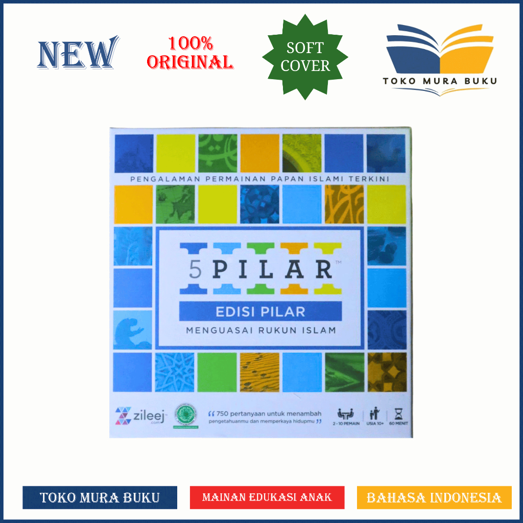 Islamic Boardgame 5 Pilar Edisi Pilar (Rukun Islam)
