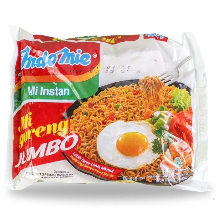 

Indomie Mi Instan Goreng Jumbo 129 Gram