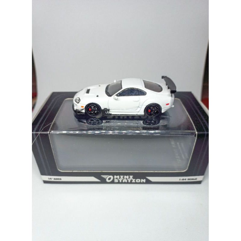 Mini Station 64 Toyota Supra A80Z White
