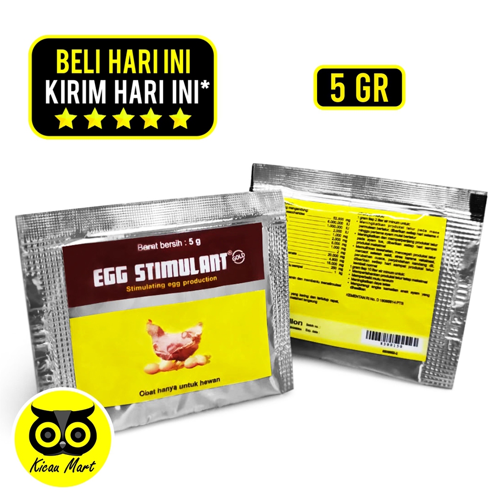 Vitamin Ayam Petelur Egg Stimulant Medion 5gr Suplemen Peningkat Produksi Telur Ayam Induk Indukan K