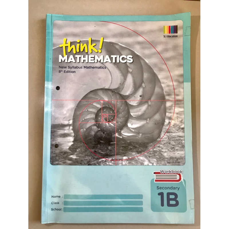 

MATH THINK Mathematics Secondary WORKBOOK 1B grade 7 Cambridge