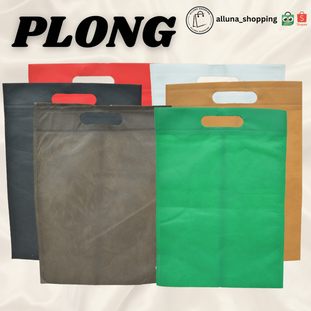 

(ISI 20PCS) Tas Spunbond Oval Tas seminar Goodie bag polos