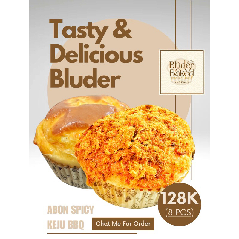 

bluder mini abon spicy mix keju bbq