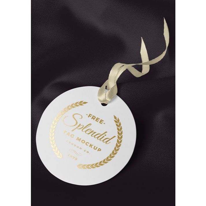 

hangtag foil embos label hangtag premium label hang tag label gantung baju