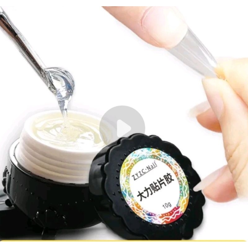 ZYZC Nail Tip Glue / Soft Tip Nail For Nail Extension