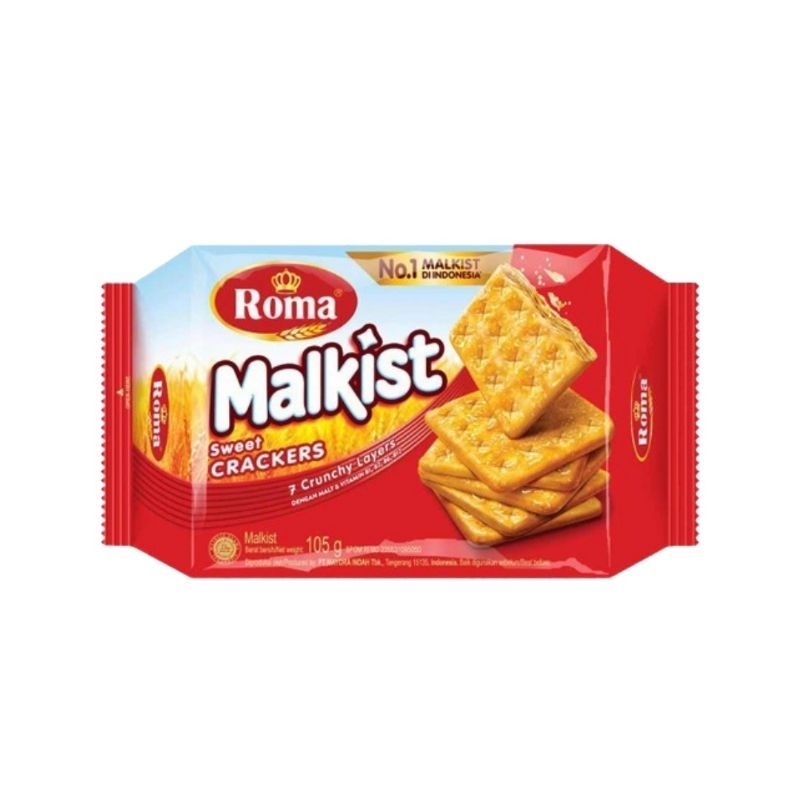 

Roma Malkist Crackers/Abon/ Cokelat