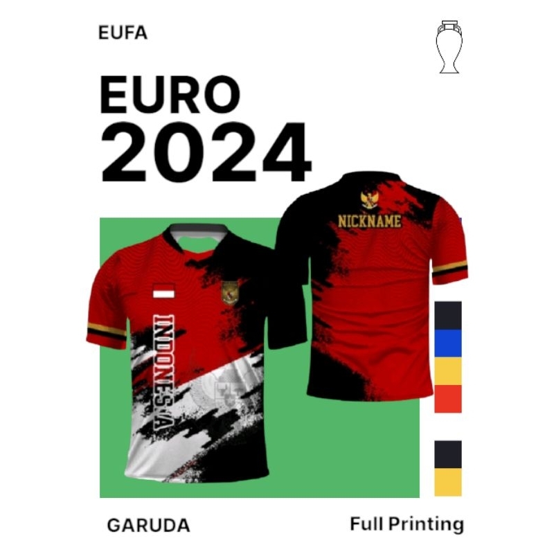 JERSEY TIMNAS INDONESIA U17 FULL PRINTING