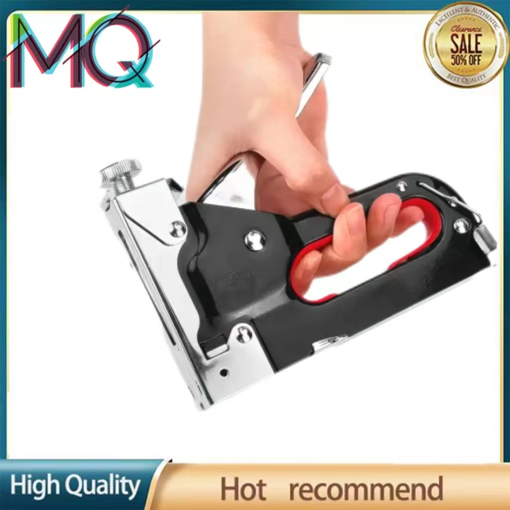 

MQ 3in1 Staples Stapler Staple Gun Alat Tembak Paku Staples Manual 3 in 1