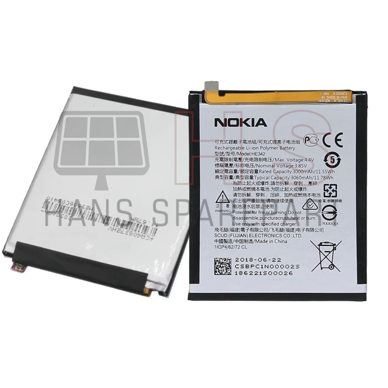 HE342 BATERAI NOKIA X6 / NOKIA 6.1 PLUS - ORIGINAL