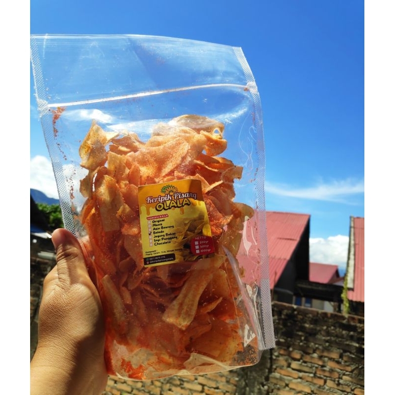 

KERIPIK PISANG OLALA RASA BALADO