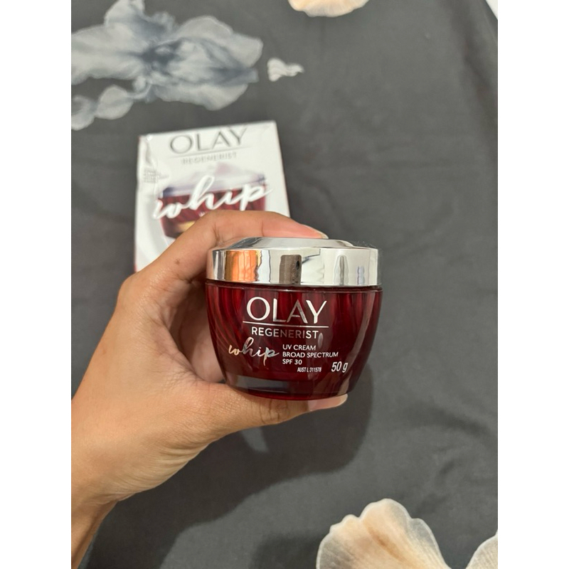 Preloved Olay Regenerist Whip UV SPF30 Niacinamide Day Cream Skincare Antiaging 50gr