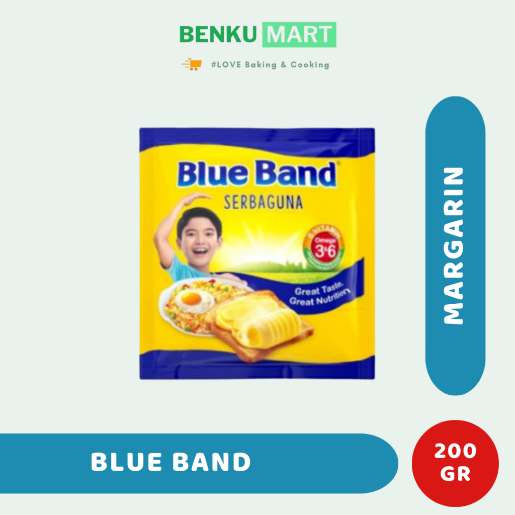 

Blue Band Serbaguna 200 gr | Margarin Blueband