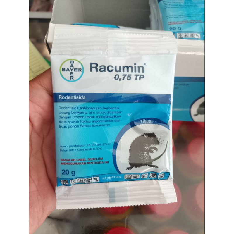 Obat Tikus Racumin dari Bayer Kemasan 20 Gram
