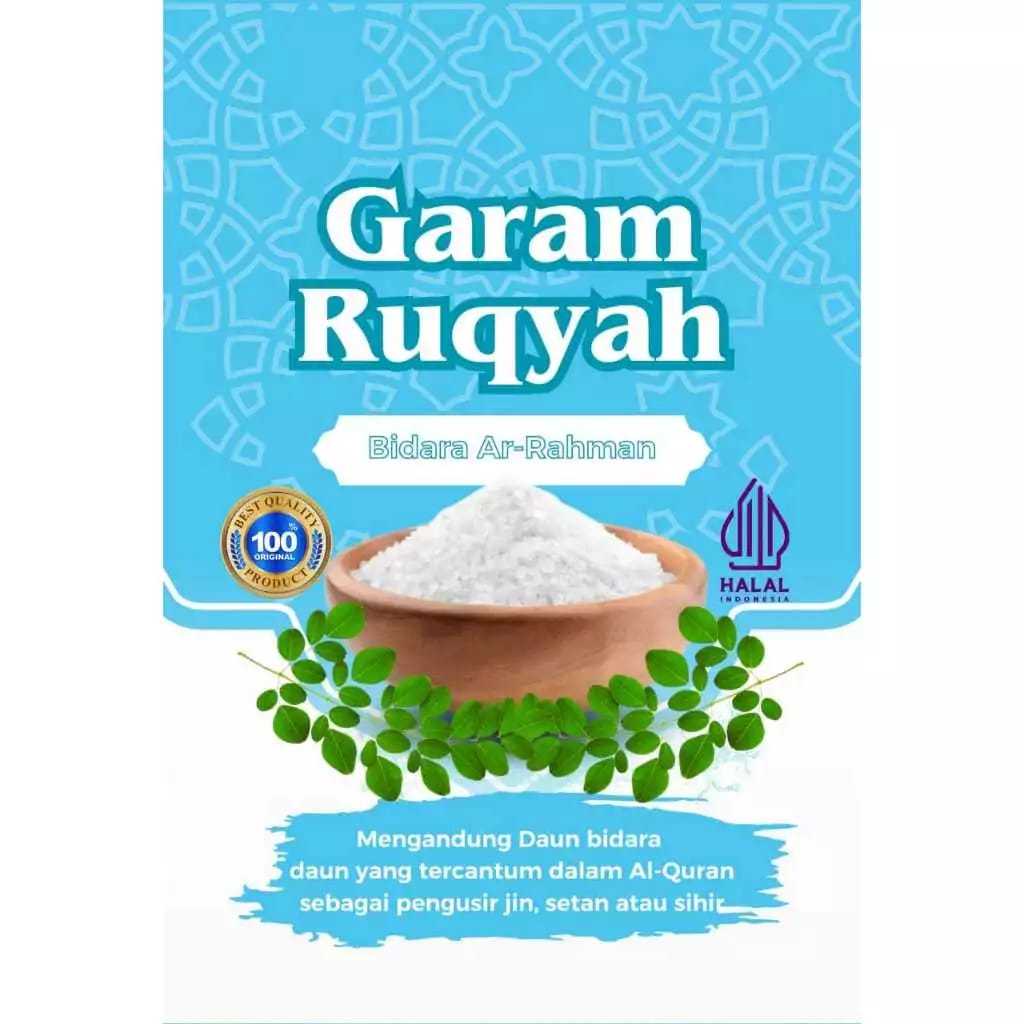 

500gr garam ruqyah bidara arrohman 100% original penangkal penglaris tempat usaha