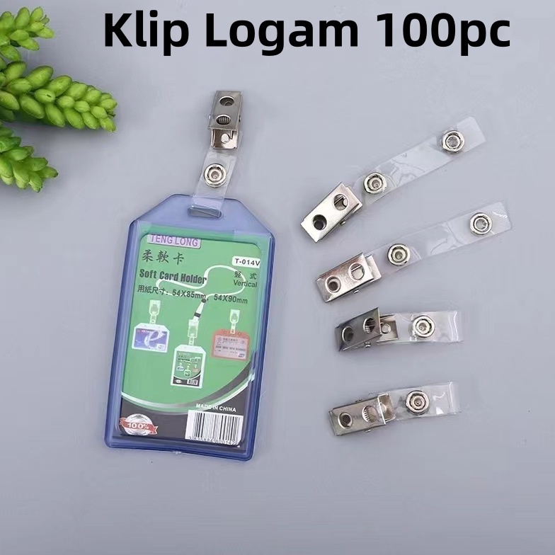 

Klip Id Logam 1PCS Jepit Id Card Jepit Buaya Jepitan Besi Tali Id Card Jepit Besi Buaya Name Card Kartu Nama Panitia KODE X8R8