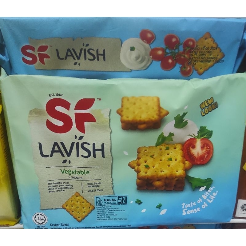 

Shoonfatt Lavish Biscuits Crackers / SandwichBiskuit Sandwich / Crackers Asli Malaysia (HALAL)