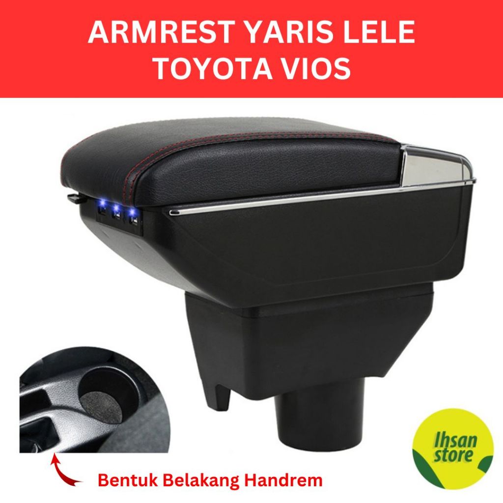 Console Box Yaris Sandaran Tangan Yaris L Armrest Yaris Lele armrest Vios