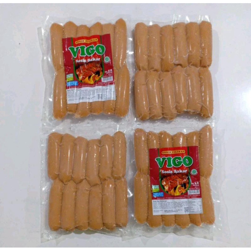 

VIGO sosis bakar sapi 500gr 12s