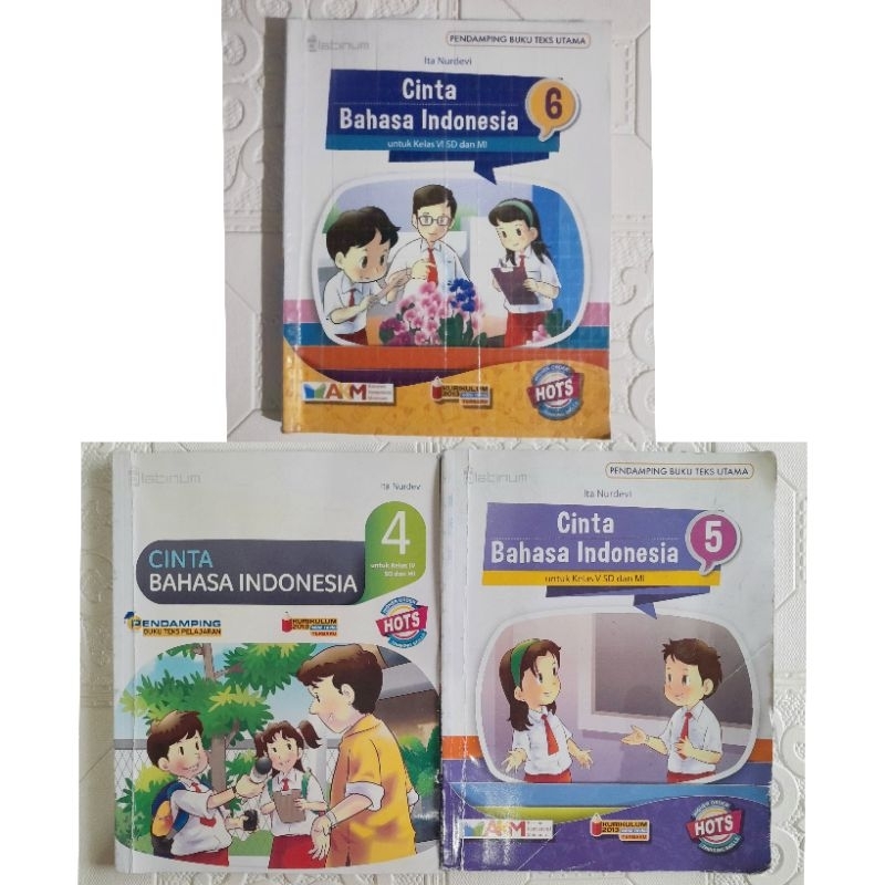 

Buku Cinta Bahasa Indonesia Kelas 4 5 6 SD Kurikulum 2013 Platinum