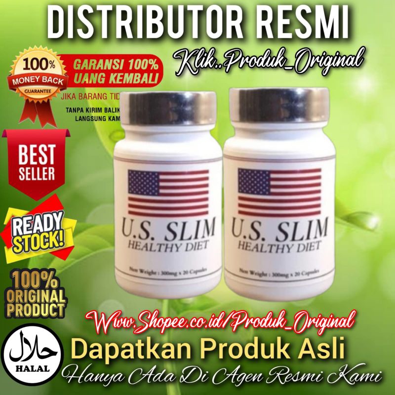 US SLIM ASLI ORIGINAL OBAT PELANGSING BADAN AMERIKA TERBAIK