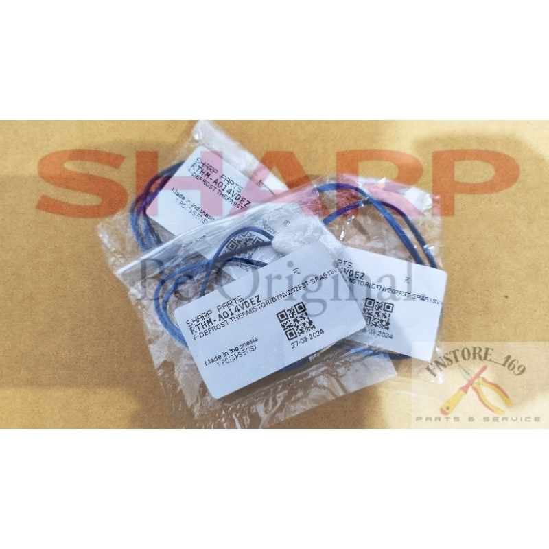 SENSOR DEFROST TERMISTOR KULKAS SHARP ORIGINAL