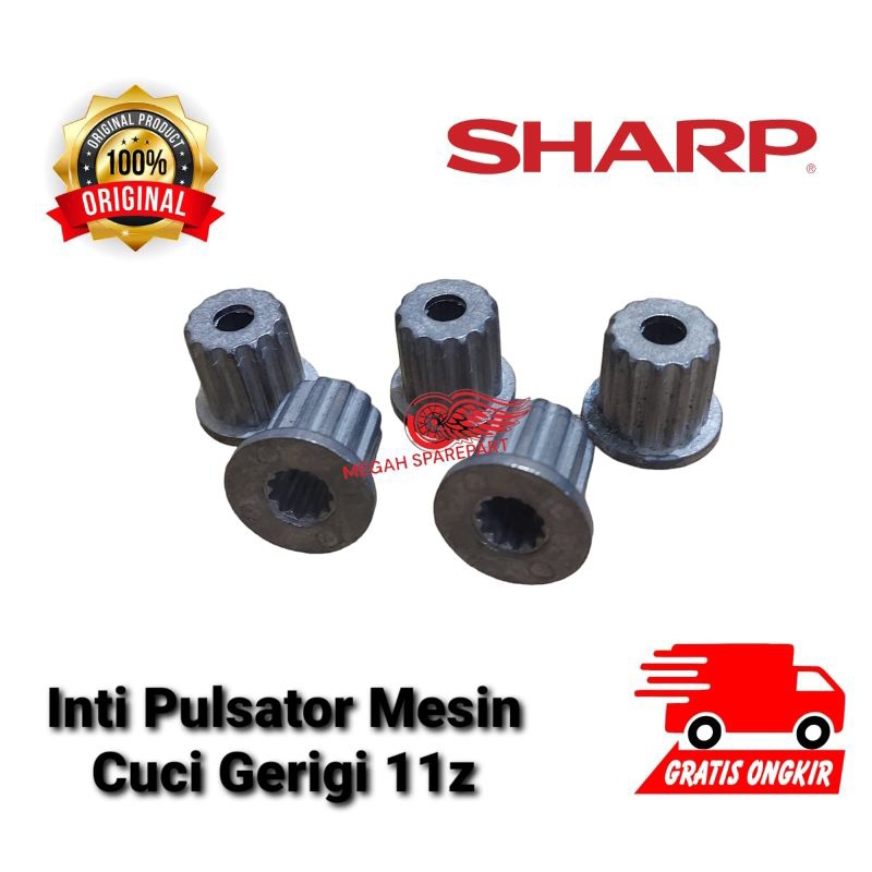 inti pulsator mesin cuci SHARP gigi 11