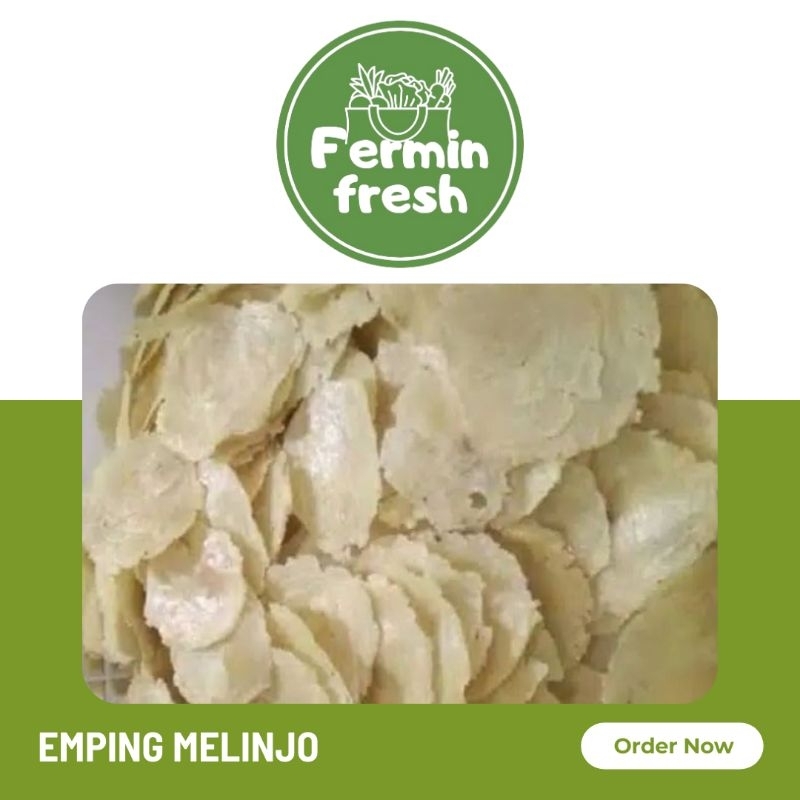 

Fermin Fresh, Emping melinjo mentah 250gr