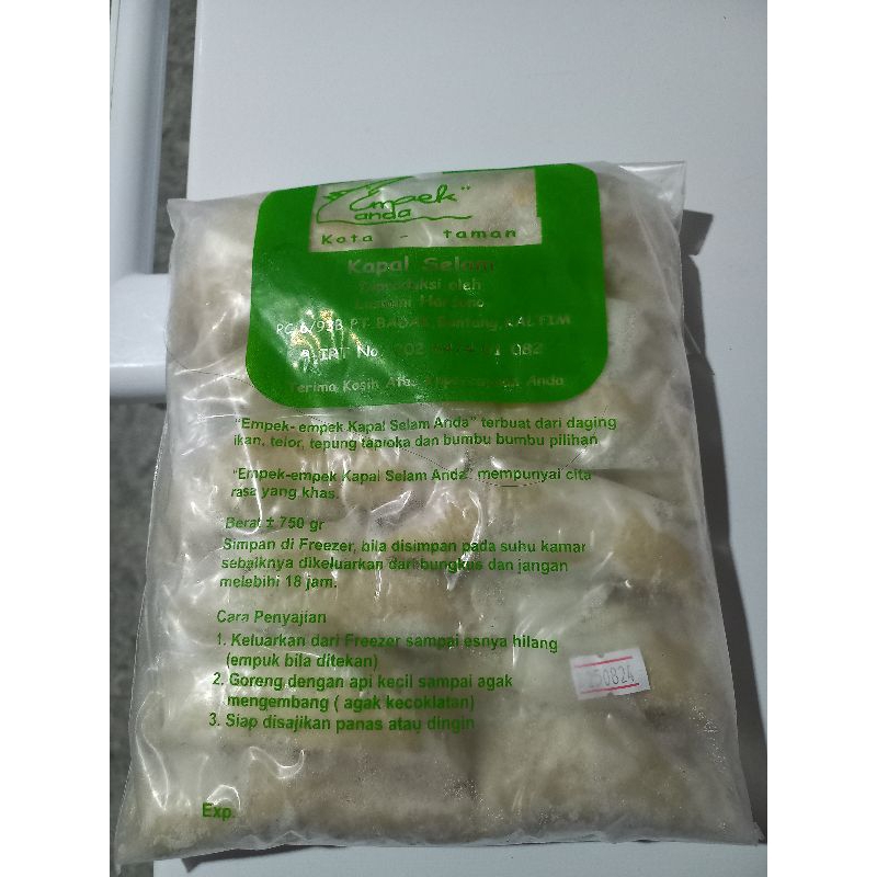 

Pempek Kapal selam anda Bontang