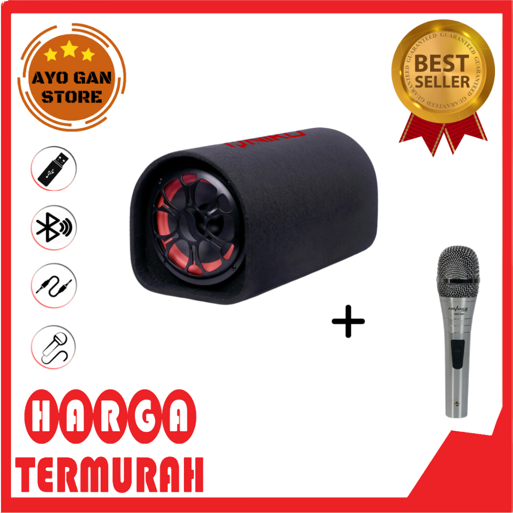 NIKO GL10 Speaker Bluetooth Subwoofer Car Speaker GL10 - 10 inch