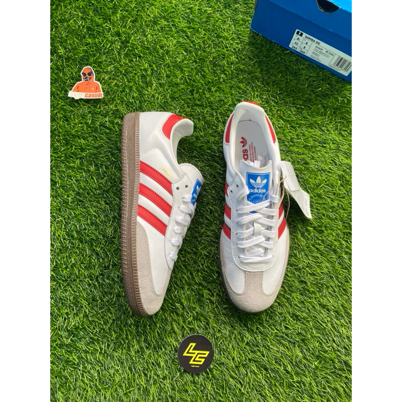 Adidas Samba Og White Red