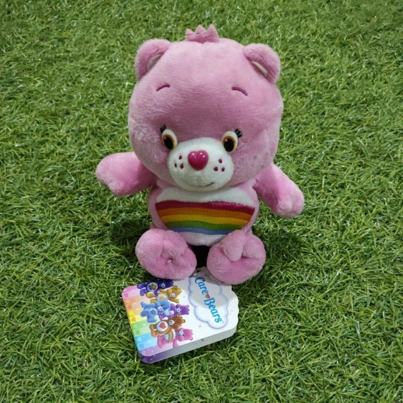 Boneka Beruang Care Bear Pelangi Cheer Bear 16 cm - hadiah ulang tahun