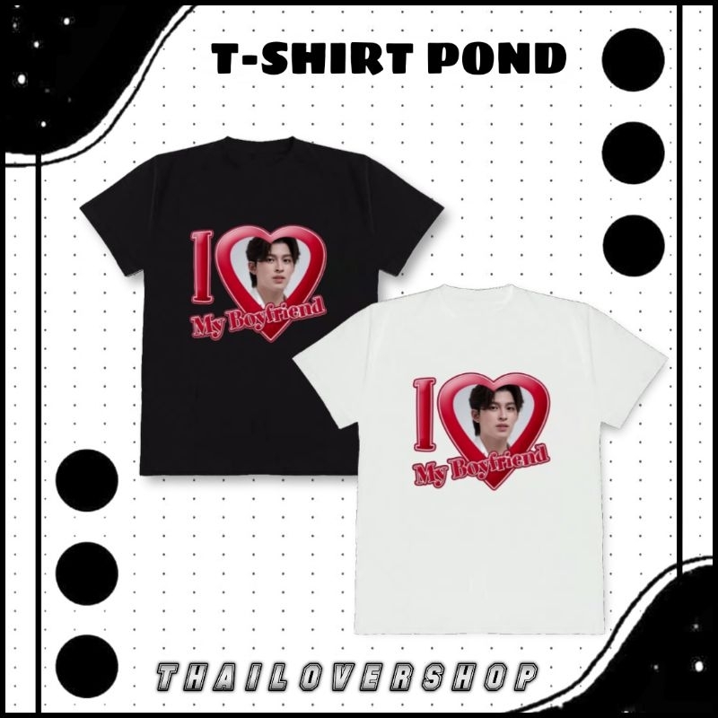 T-SHIRT POND NARAVIT BAJU KAOS RAIKANTOPENI THAI ACTOR