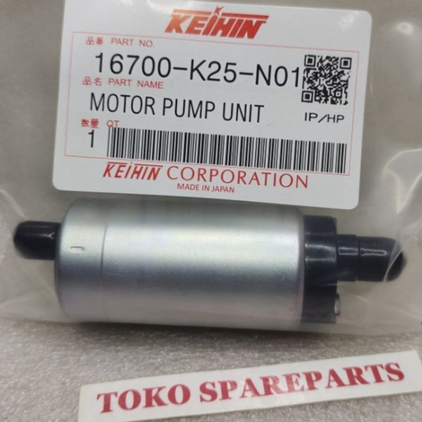 ORIGINAL KEIHIN K25 Rotak fuel pump Beat fi Scoopy fi Beat ESP Vario 125 old 20122014