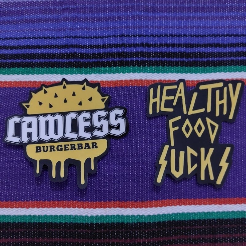 STIKER LAWLESS BURGERBAR SATUAN