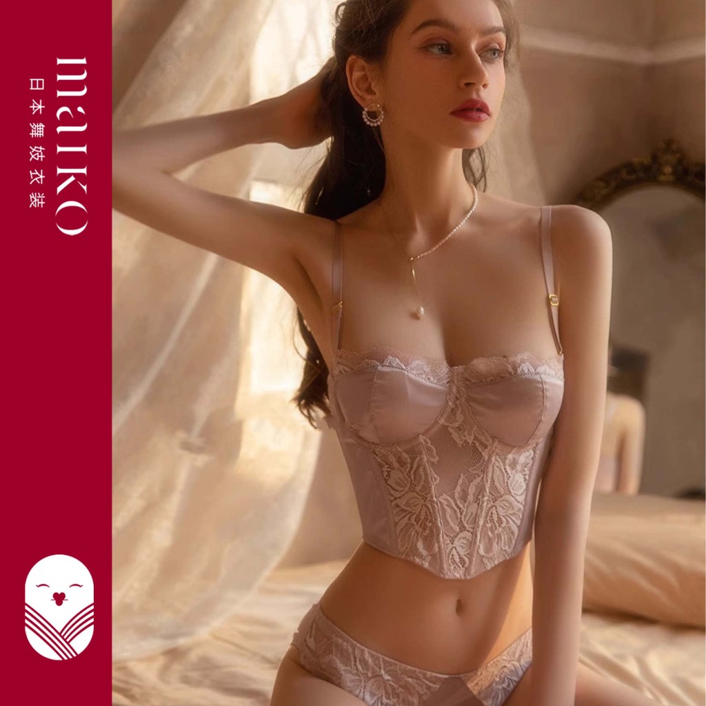 [ MAIKO JAPAN ] Marilyn Bra BH Push Up Set Kawat Celana Dalam Wanita Beha Korea Import Bralette