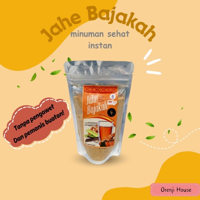 

Minuman Instan Jahe Bajakah / 100g