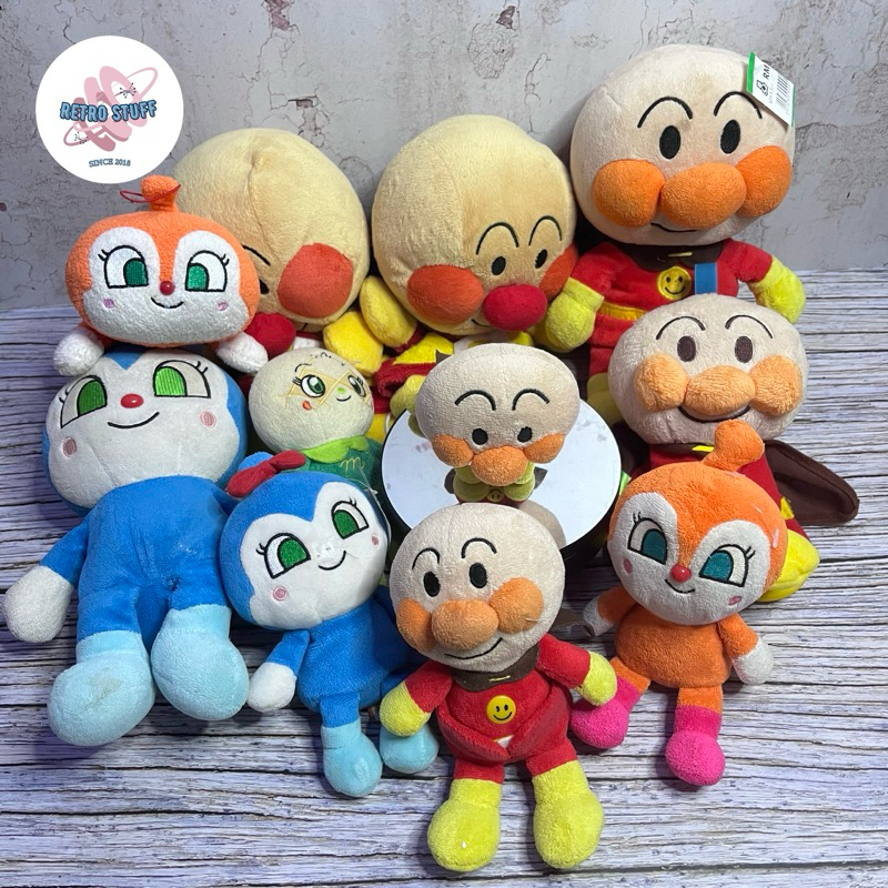 Boneka Series Anpanman And Friends