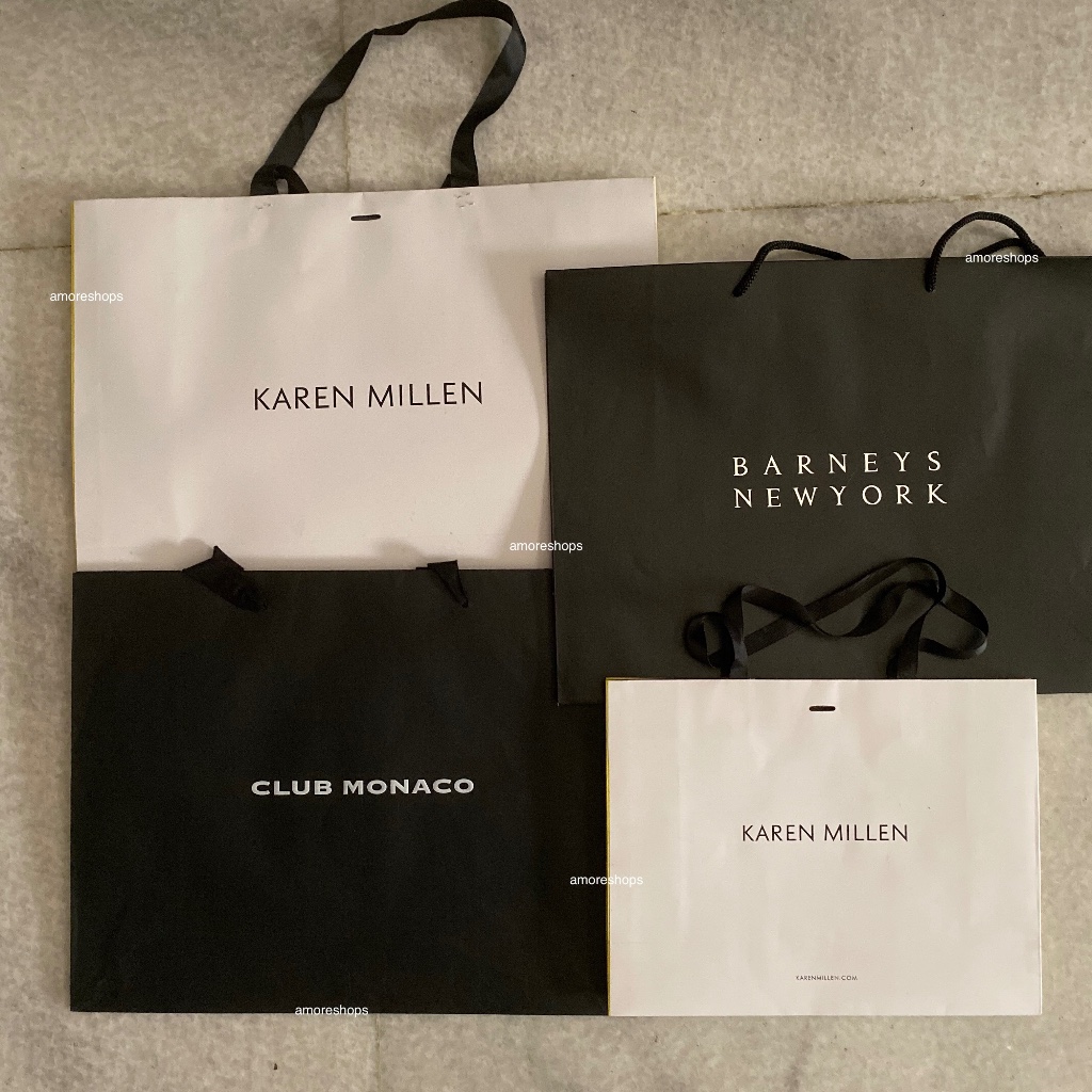 Paperbag Reusable Paper Bag Original Tas Kado Kantongan Kertas | Paper Bag Banana Republic Karen Mil