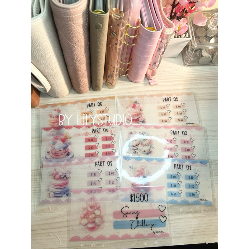 

1.5JUTA MACARON CASH ENVELOPE SAVING SAVING [TANPA BINDER]