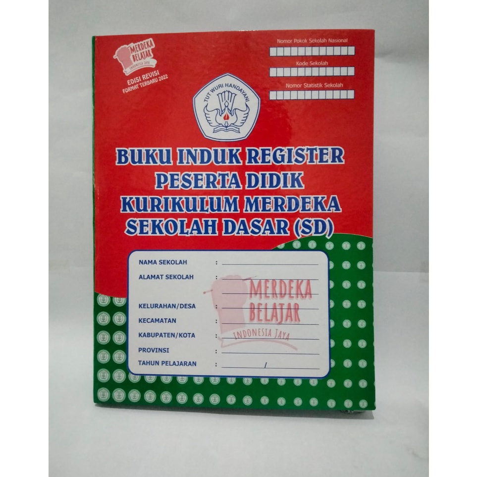 

KODE B1V5 Buku Induk Siswa SD Kurikulum Merdeka