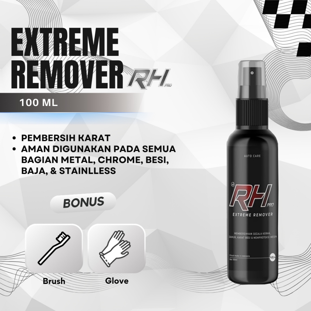 Cairan Penghilang karat Pembersih Karat Mesin Motor Mobil Besi Knalpot Chrome Stainless Anti Karat